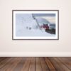 Fine Art Prints. Arctic winter Sarnesfjord II. Visit the gallery to the Norwegian photographer Eva Virkesdal Eidsheim.