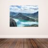 Fine Art Print - View Besseggen I . Visit the gallery to the norwegian photographer Eva Virkesdal Eidsheim.