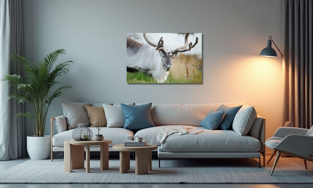 Fine Art Prints. Reindeer Seiland National Park III. Visit the gallery of the Norwegian photographer Eva Virkesdal Eidsheim.