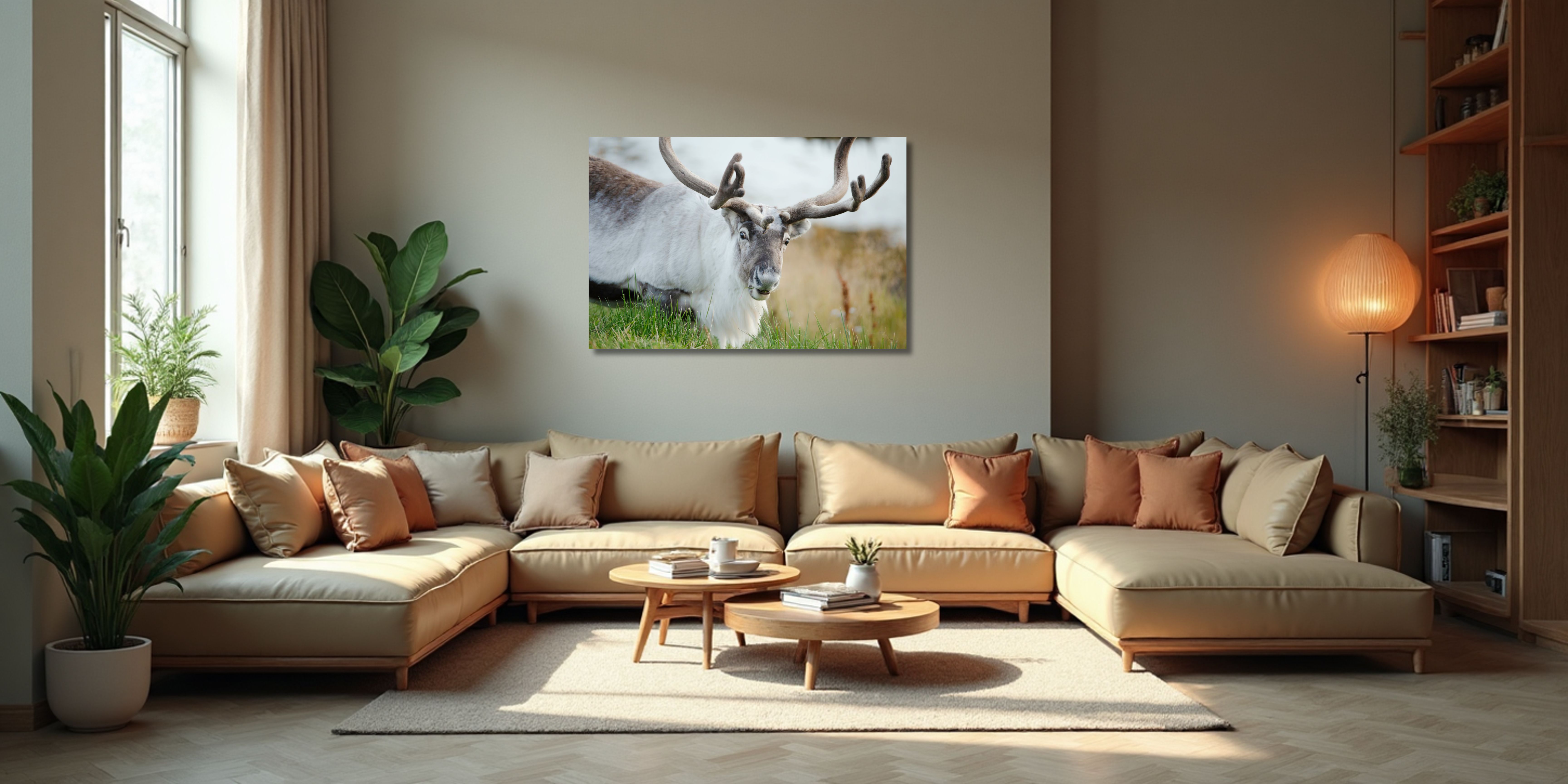 Fine Art Prints. Reindeer Seiland National Park III. Visit the gallery of the Norwegian photographer Eva Virkesdal Eidsheim.
