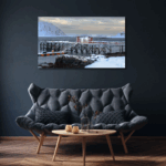 Fine Art Prints - Arctic winter Sarnesfjorden I. All photographs are available in a limited edition of only 250 prints. Visit the gallery to the Norwegian photographer Eva Virkesdal Eidsheim.