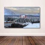 Fine Art Prints - Arctic winter Sarnesfjorden I. All photographs are available in a limited edition of only 250 prints. Visit the gallery to the Norwegian photographer Eva Virkesdal Eidsheim.