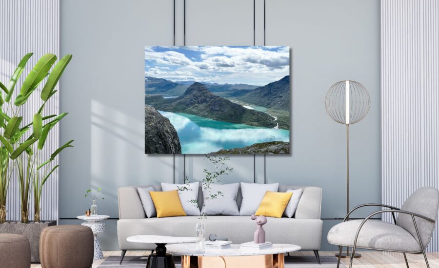 Fine Art Print - View Besseggen I . Visit the gallery to the norwegian photographer Eva Virkesdal Eidsheim.