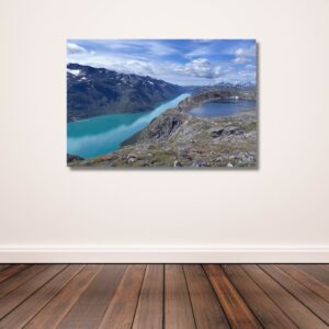 Fine Art Print - View Besseggen II . Visit the gallery to the norwegian photographer Eva Virkesdal Eidsheim.