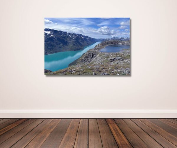 Fine Art Print - View Besseggen II . Visit the gallery to the norwegian photographer Eva Virkesdal Eidsheim.