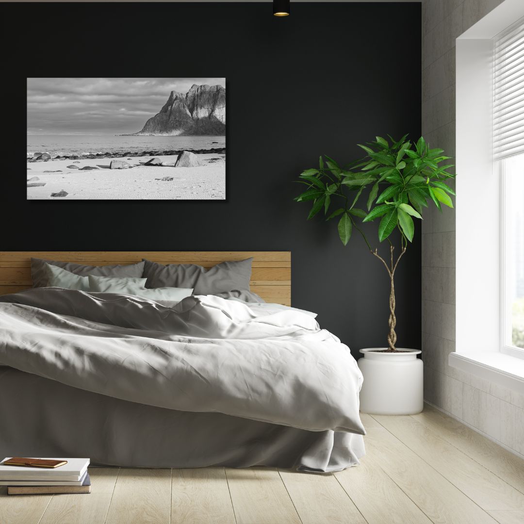 Fine Art Prints. Uttakleiv Beach IV. Visit the gallery to the Norwegian photographer Eva Virkesdal Eidsheim.