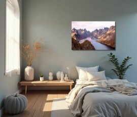 Fine Art Prints. View Reinebringen I. Visit the gallery to the Norwegian photographer Eva Virkesdal Eidsheim.