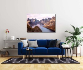 Fine Art Prints. View Reinebringen I. Visit the gallery to the Norwegian photographer Eva Virkesdal Eidsheim.