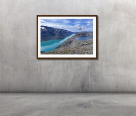 Fine Art Print - View Besseggen II . Visit the gallery to the norwegian photographer Eva Virkesdal Eidsheim.