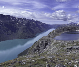 Fine Art Print - View Besseggen II . Visit the gallery to the norwegian photographer Eva Virkesdal Eidsheim.